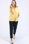 Beachy Zip Hoodie (Pale Banana)