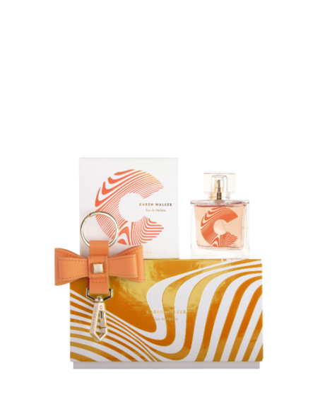 Karen Walker C 100ml Set with Leather Coral Key Ring