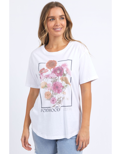 In Bloom Tee (White)