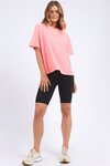 Simplified Tee (Neon Pink)