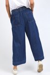 Greta Wide Leg Pant - Side Tape 