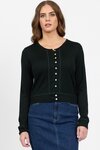 Merino Cropped Cardi