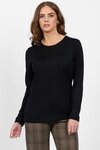 Merino Basic Long Sleeve Crew Neck Top