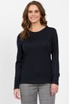 Merino Basic Long Sleeve Crew Neck Top