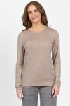 Merino Basic Long Sleeve Crew Neck Top