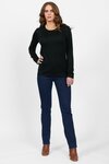 Merino Basic Long Sleeve Crew Neck Top