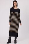 Valencia Stripe Merino Dress