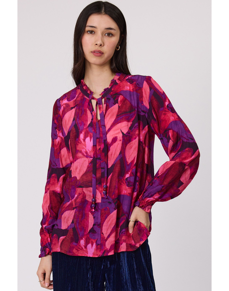 Renee Tie Neck Blouse