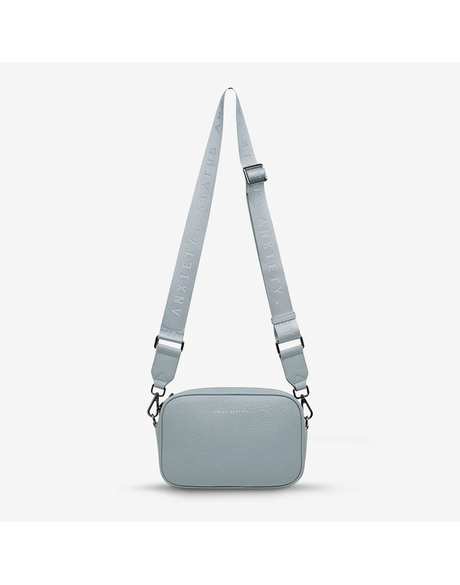 Plunder Bag with Webbed Strap (Powder Blue)