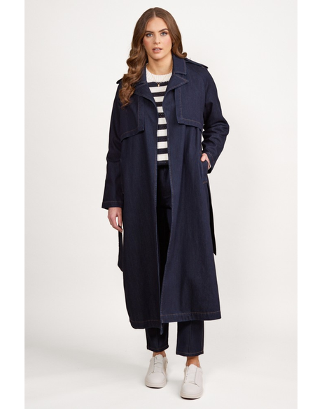 Denim Trench