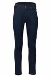 Skinny Leg Ankle Grazer Jean w/ Side Waistband Elastic