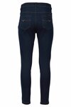 Skinny Leg Ankle Grazer Jean w/ Side Waistband Elastic