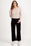 Wide Leg Ankle Grazer Pant