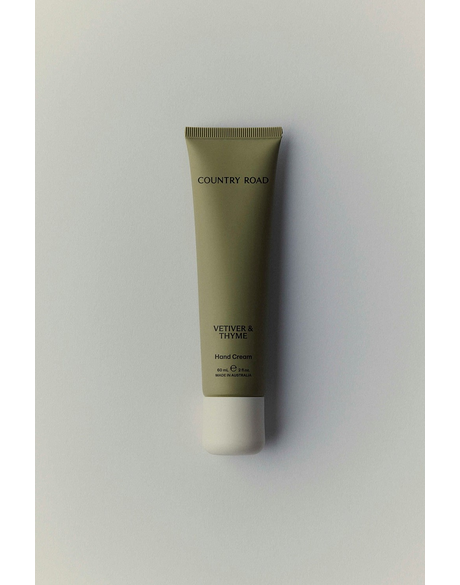 Australian Made Vetiver and Thyme Hand Cream 60mL