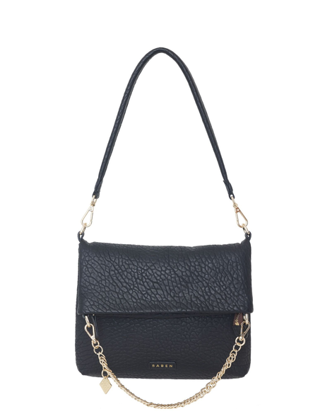 Daria Shoulder Bag (Black Bubble)