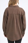 Daisy Overshirt (Chocolate)