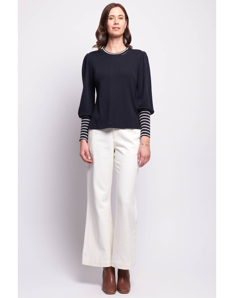 Contrast Trim Jumper