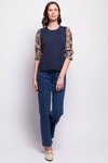 Gathered Sleeve Top